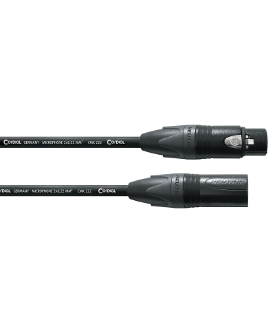 Cordial Câble XLR mâle/XLR femelle - 5m