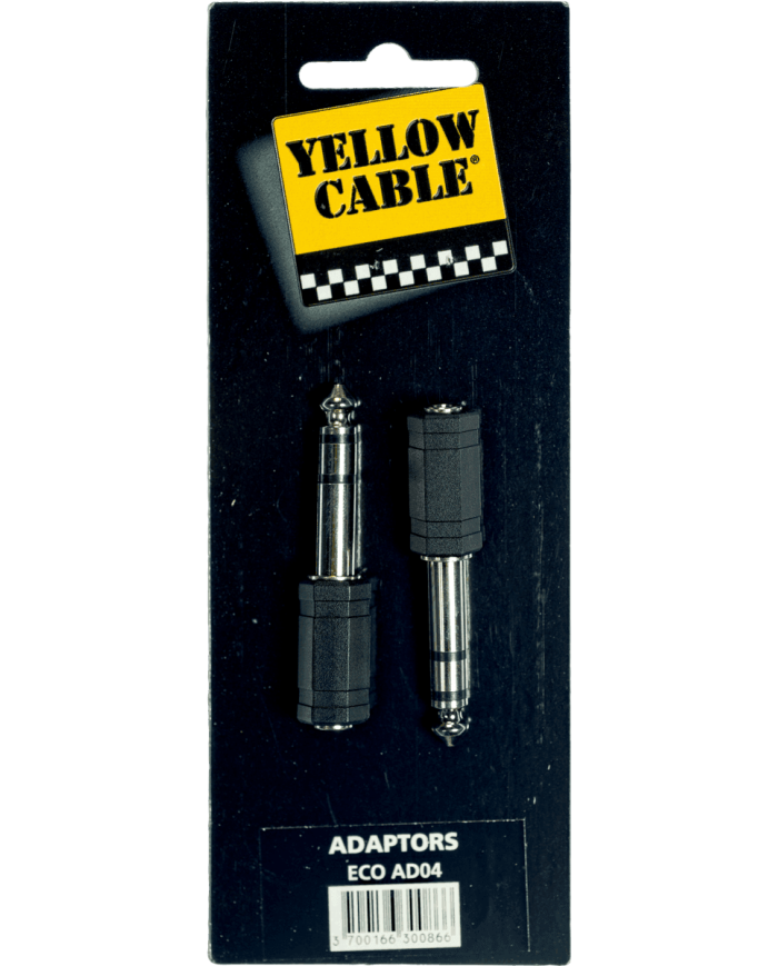 Yellow Cable Adaptateur MiniJack/Jack X2