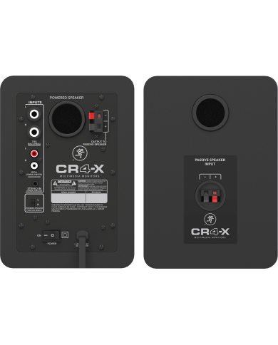 Mackie Monitoring CR4-X - Actif 50W 4" (La paire)