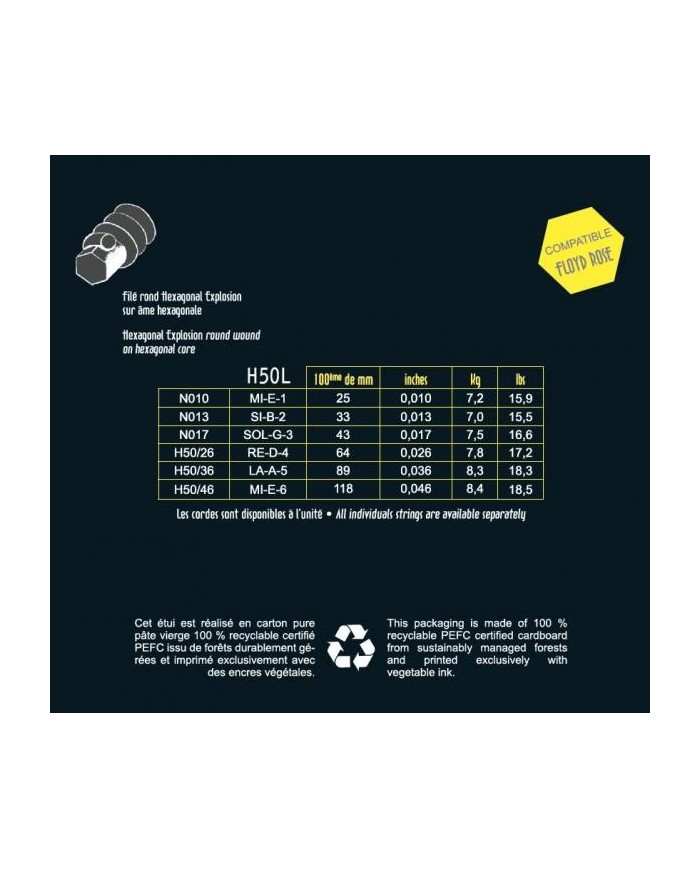 Savarez Hexagonal Explosion 10-46