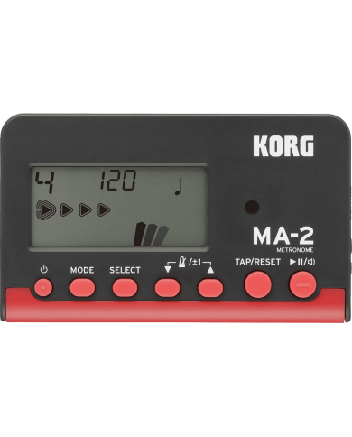 Korg Metronome MA-2 Noir & Rouge